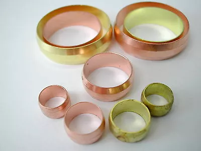 £2.59 • Buy Olives For Compression Plumbing Fittings 6mm–28mm Brass & Copper Available