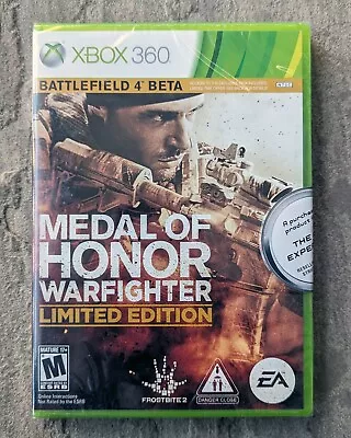 Medal Of Honor Warfighter Limited Edition (Xbox 360 2012) *NEW/SEALED* • $16.49