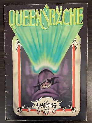 $19.99 • Buy Rare Queensryche 1983 The Warning Tour Program Book