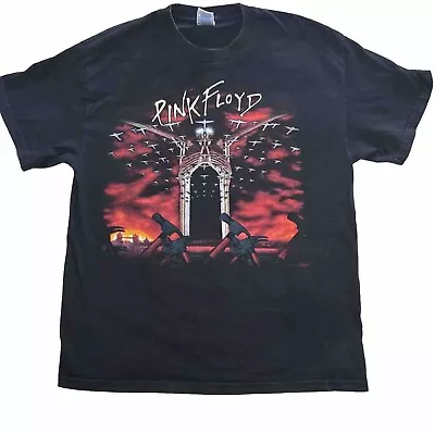 Vintage 1997 Pink Floyd The Wall Tennessee River 2-Sided Rock Tour T-Shirt Sz L • $100