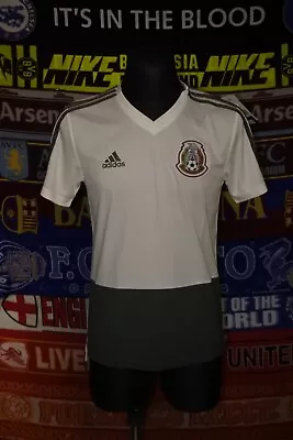 BNWT Mexico Adults S 2017 Training Football Shirt Jersey Soccer • £47.99