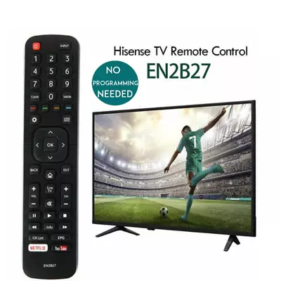 For Hisense TV Remote Control EN2B27 OEM Universal RC3394402/01 3139 238 AU NEW • $8.70