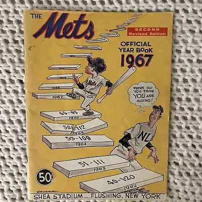 1967 New York Mets Official Yearbook Second Revised Edition • $19.99