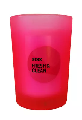 New VICTORIAS SECRET PINK FRESH & CLEAN SCENTED CANDLE 6.3 Oz • $11.95