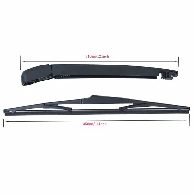 Rear Windshield Wiper Arm & Blade For Mazda CX-7 2008-2011 Mazda CX-9 2007-2013 • $11.18