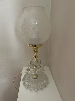 £14.99 • Buy Glass Bedside Table Lamp