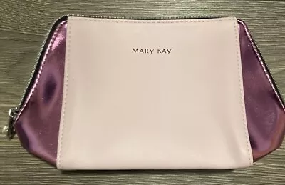 Mary Kay Pink Zip Make Up Cosmetic Travel Bag • $12.99