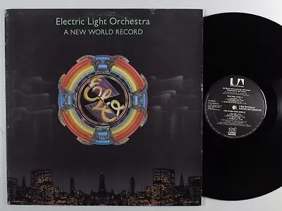 ELECTRIC LIGHT ORCHESTRA A New World Record JET LP VG++ Embossed Cover M • $8