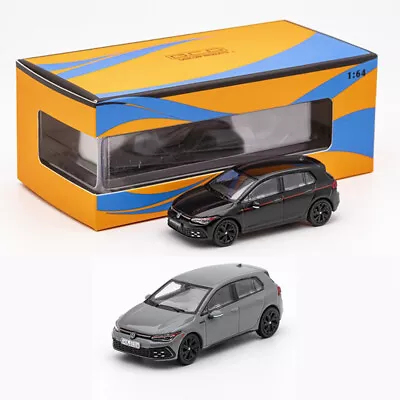 1:64 Scale GCD VW Golf MK8 GTI Alloy Die-cast Vehicle - Black & Grey Model Toys • $30.62