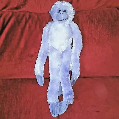 Wild Republic K & M International PURPLE MONKEY 16in Plush 2004 Hands Fasten • $16.99