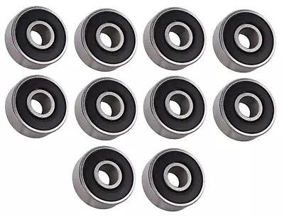 (10 Each) R4A-2RS Sealed Radial Ball Bearing 1/4 ID X 3/4 OD X 9/32 Wide SpinCo • $9.99