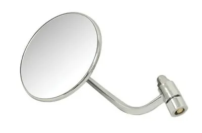 Empi Left/Driver Outside Chrome Round Mirror For VW Bug / Beetle 1950-1967 • $31.95