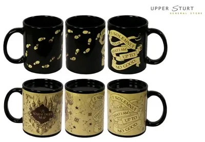 Harry Potter Marauder's Map Heat Change Mug Ceramic EXPERT PACKAGING • $29.95