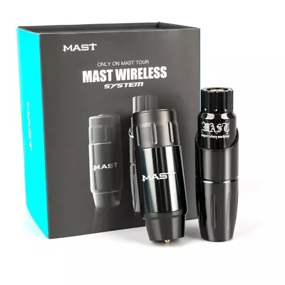 $161.49 • Buy Professional Mast Tour Wireless Rotary Tattoo Machine Pen W/ Replacement Battery