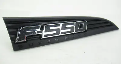 Ford F-550 Xl Super Duty Passenger Right Side Fender Emblem Nameplate 2011-2016 • $65