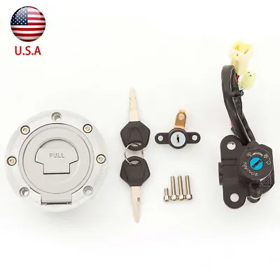 For YZF R1 R6 MT03 MT09 Motor Ignition Switch Seat Lock Gas Cap Tank Fuel Key US • $33.70