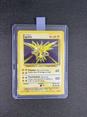 £2.40 • Buy 🔥 Zapdos 16/102 🔥 Original Holo Rare Base Set Pokemon Card 1999 WOTC Vintage 