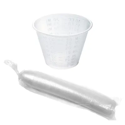 Medicine Cups 1 Oz. Made With Translucent Plastic For Measuring & Di • $6.38