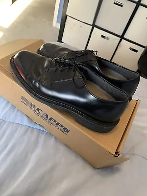 Capps Uniform Shoes 90258 Mens Dress Black Size 9D Military • $27.50