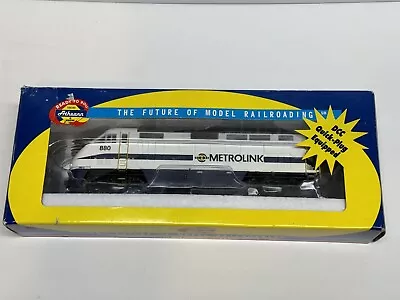 Ho Scale Athearn Metrolink Diesel Locomotive EMD F59PHI #880 Commuter Train • $129.99