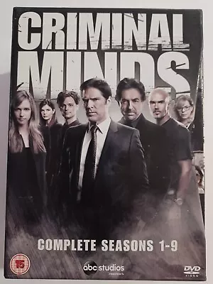 Criminal Minds Complete Seasons 1 To 9 DVD Region 2 VGC Crime Drama Free Post  • $12.95