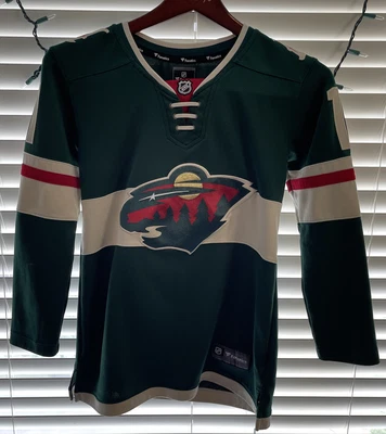 $44.99 • Buy Fanatics Minnesota Wild Zach Parise Xs Jersey $130 Retail Nhl Breakaway #11