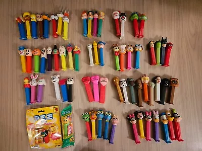 Vintage Lot Of Pez Dispensers From The 90's In Excellent Condition  • $25