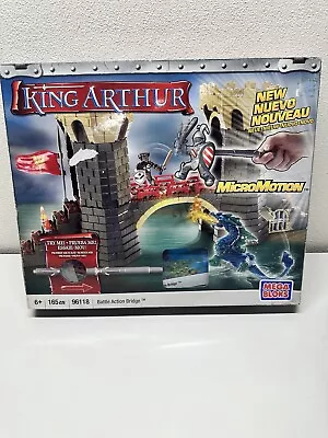 Vintage 2008 Mega Bloks King Arthur Battle Action Bridge #96118 Building Set • $45