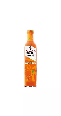 Nando's Peri Peri Sauce Medium 1 Litre Bottle • £12.99