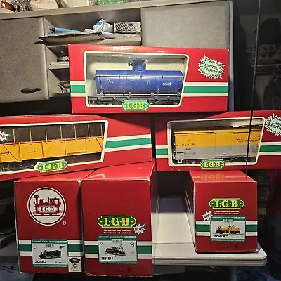 L.G.B New And Secial Edition Trains Tracks Motors And More • $2000