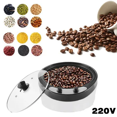 220V Coffee Bean Roaster For Home Coffee Roasting Nuts Baking Machine 800G • $149.99