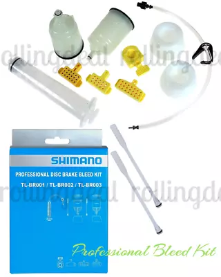 New Shimano Professional Disc Brake Bleed Tool Kit (TL-BR001/TL-BR002/TL-BR003) • $60.69