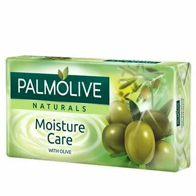Palmolive Naturals Moisture Care With Olive Bar Soap 90g (12 Pieces) • £13.93