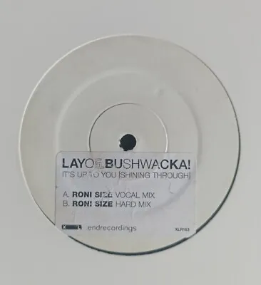 Layo + Bushwacka - Love Story / Its Up To You Drum And Bass Remix Promo VG Vinyl • £6