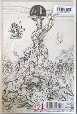 Age Of Ultron #1 Rare Midtown Exclusive Sketch Variant Campbell Movie NM ONLY!!! • $17.95