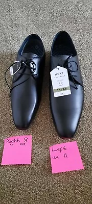 Men's New Leather Shoes.ODD SIZE PAIR. From Next • £30