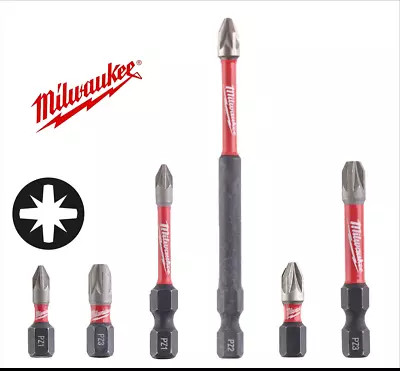 Milwaukee Shockwave Impact Duty Screwdriving Bit PZ • £3.95