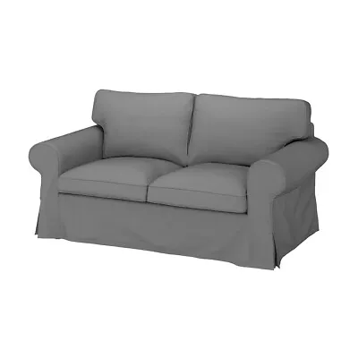 IKEA EKTORP REMMARN Light Grey 2 Seat Sofa Cover 004.723.54 Brand New FREE POST! • £89.97
