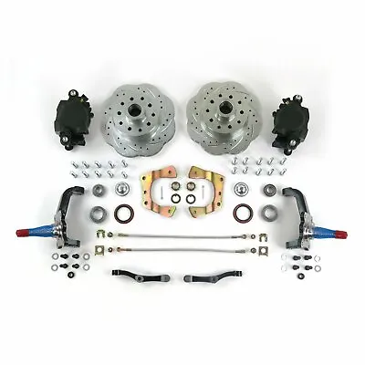 $713.72 • Buy Mustang II 11  Front Disc Brake Conversion Stock Height Pro Tour Spindle 5x4.5
