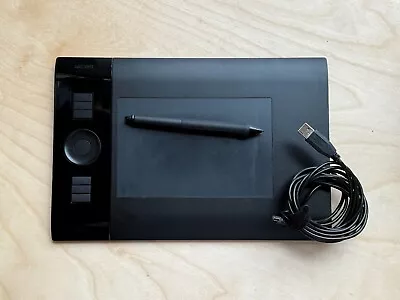 Wacom Intuos 4 Intuos4 PTK-440 Small Graphic Tablet With Pen + Cable • $50