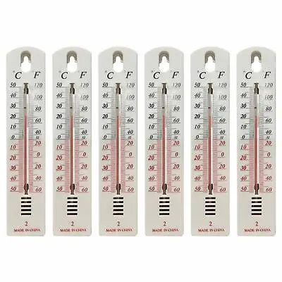$12.67 • Buy Room Thermometer Indoor Wall Mounted Thermometer Temperature Gauge Meter