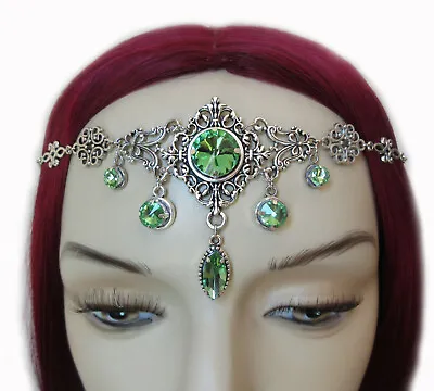 Elven Elf Celtic Gothic Medieval Headpiece Headdress Crown Circlet Renaissance • $39.99