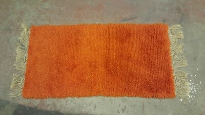 £29.51 • Buy Vintage Rya Rug Shag Carpet Sweden Scandinavia 1960s Mid Century Modern