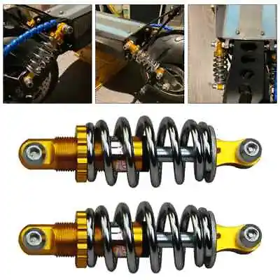 2 Pcs Universal 125mm High Performance Rear Shock Absorbers For Electric Bicycle • $21.99