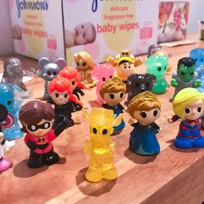 ALL 36 AVAILABLE Woolworths Ooshies Ooshie Complete Glitter Rare Elsa Yoda NEW • $12.99