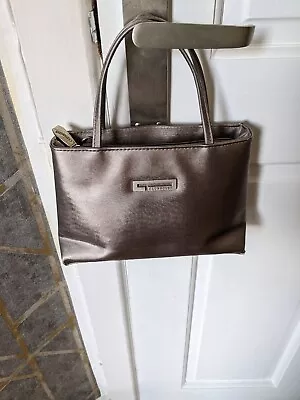 £4.99 • Buy Jane Shilton Clubhouse Petite Handbag Metallic  Gold Colour  With Shoulder Strap