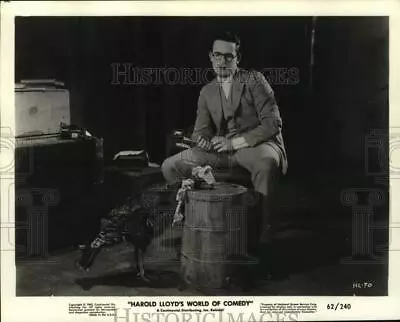 1952 Press Photo Comedian Harold Lloyd In  Harold Lloyd's World Of Comedy  • $17.99