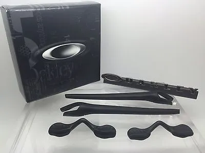 AUTHENTIC OAKLEY RADAR EV EVOLUTION EAR SOCKS & NOSE PADS KIT BLACK Temple Tips • $17.95