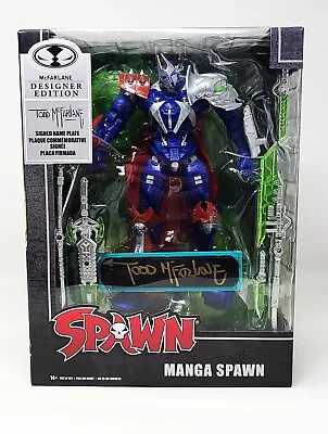 TODD MCFARLANE Signed Special Edition Manga Spawn Action Figure 2022 • $160