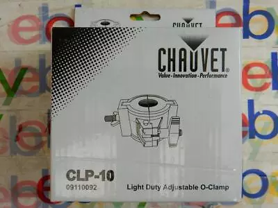 NEW Chauvet CLP-10 09110092 Truss Lighting Adjustable O-Clamp • $15